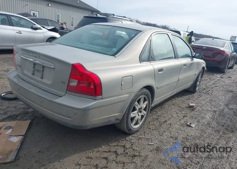 2004 Volvo S80 2.9/T6 z USA, uszkodzony, nr VIN YV1TR91Z541344566